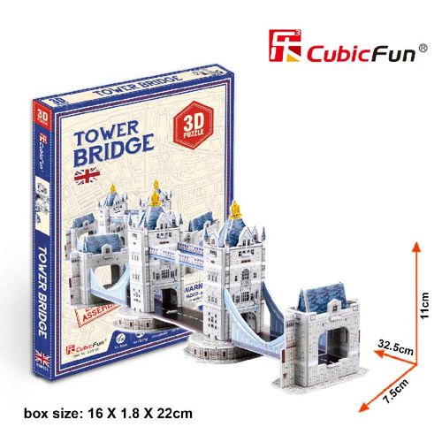 Cubicfun Puzzle Tower Bridge S3010H slika 1