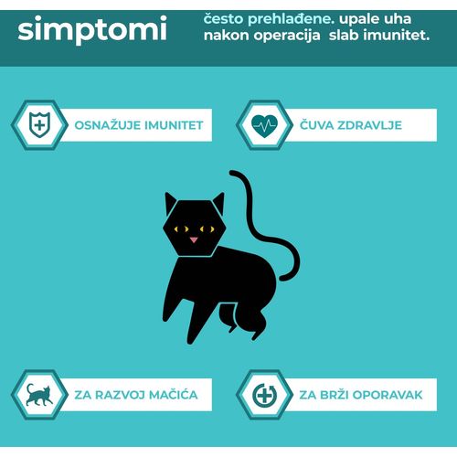 Apipet Immuno, dodatak prehrani za mačke, za jačanje imuniteta, 15 g slika 2