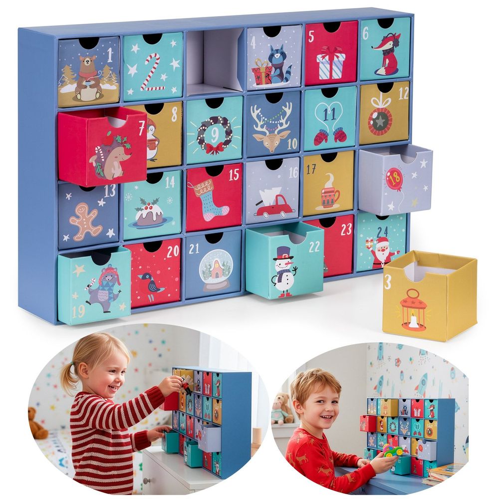 Ca1507 adventski kalendar 39 x 7 x 25 cm slika 2