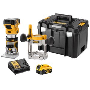 DEWALT AKU GLODALICA 18V XR 8 MM + 2 X 5 Ah DCW604P2