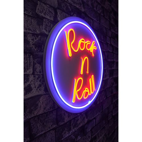 Rock n Roll - Multicolor Multicolor Decorative Plastic Led Lighting slika 2