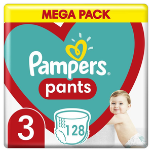 Pampers Pants pelene gaćice Mega Pack Midi  128 kom  