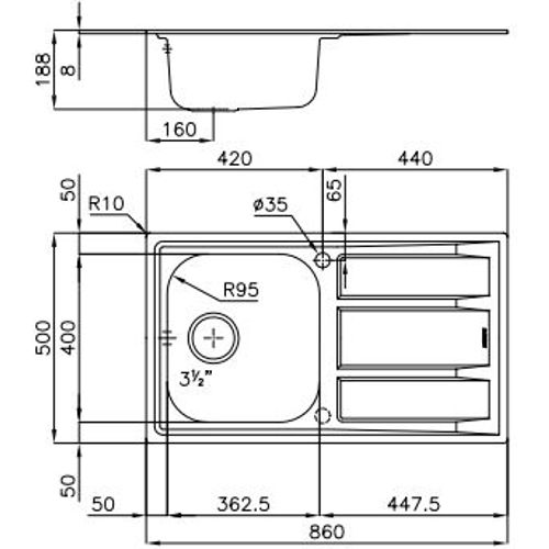 Sudoper FOSTER FM Marine 1971960 STD slika 2