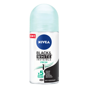 NIVEA Black&White Fresh dezodorans roll-on 50ml