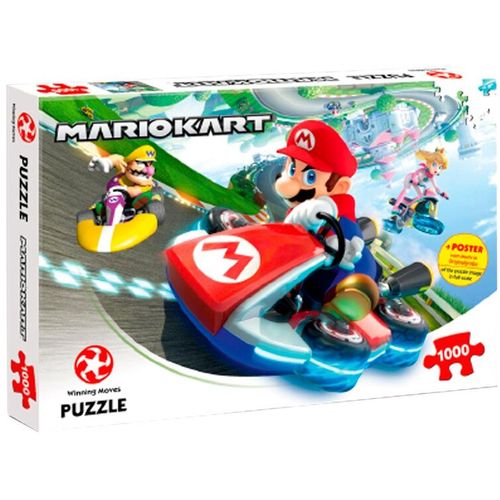 Nintendo Mario Kart puzzle 1000 kom slika 1