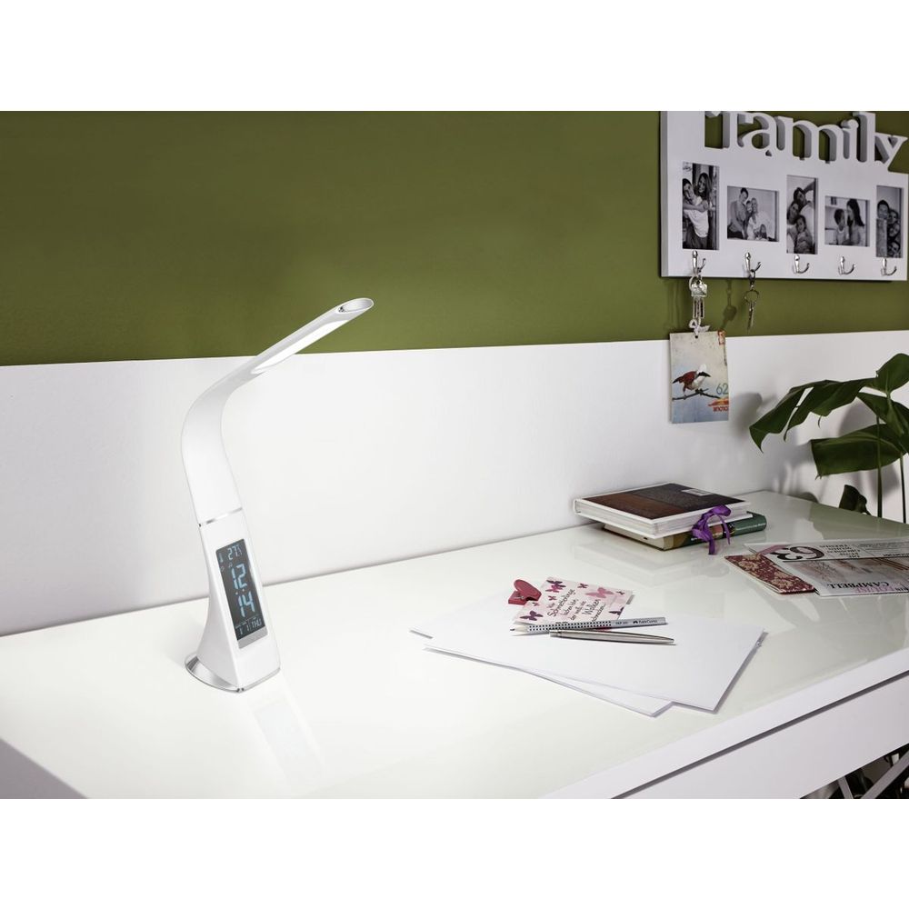 Eglo Cognoli stolna/1, led, 3,2w, 300lm, sa satom, na dodir dimabilna bijela  slika 9
