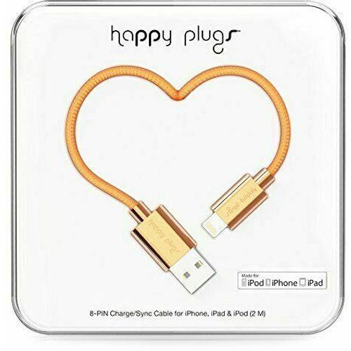 Happy Plugs, Lightning kabel 2.0m, Rose Gold slika 1