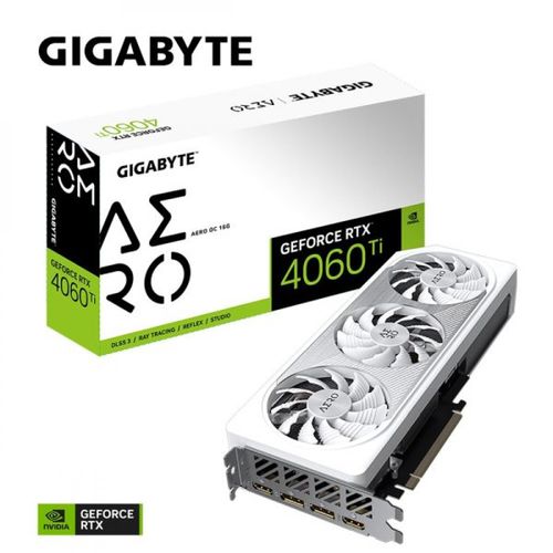 Gigabyte GV-N406TAERO OC-16GD GeForce RTX 4060 Ti AERO OC 16GB GDDR6 128bit memory interface, WINDFORCE cooling system slika 1
