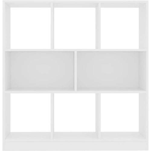Ormarić za knjige bijeli 97,5 x 29,5 x 100 cm od iverice slika 23