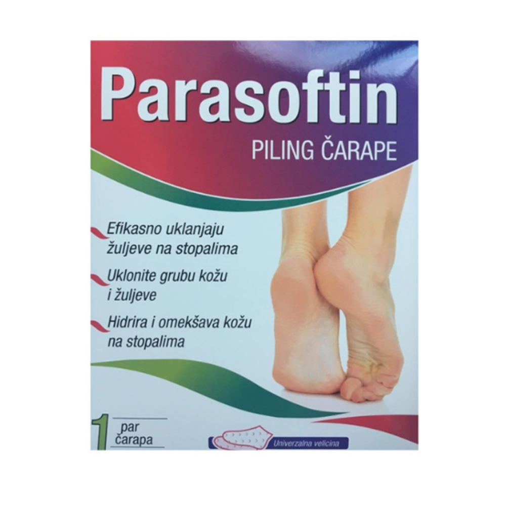Parasoftin Piling čarape za njegu stopala slika 1