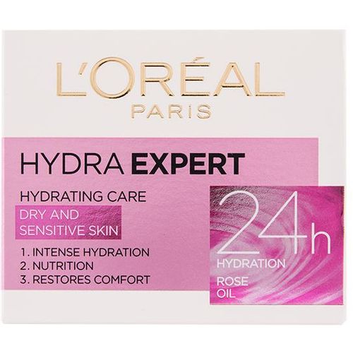 L'Oreal Paris Hydra Expert Dnevna njega za suhu ili osjetljivu kožu 50 ml slika 2