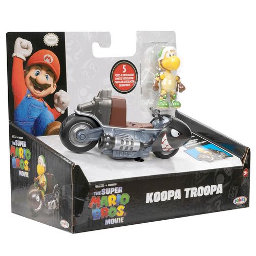 Mario Kart The Movie Koopa Troopa Kart  Kart figure 6cm slika 10