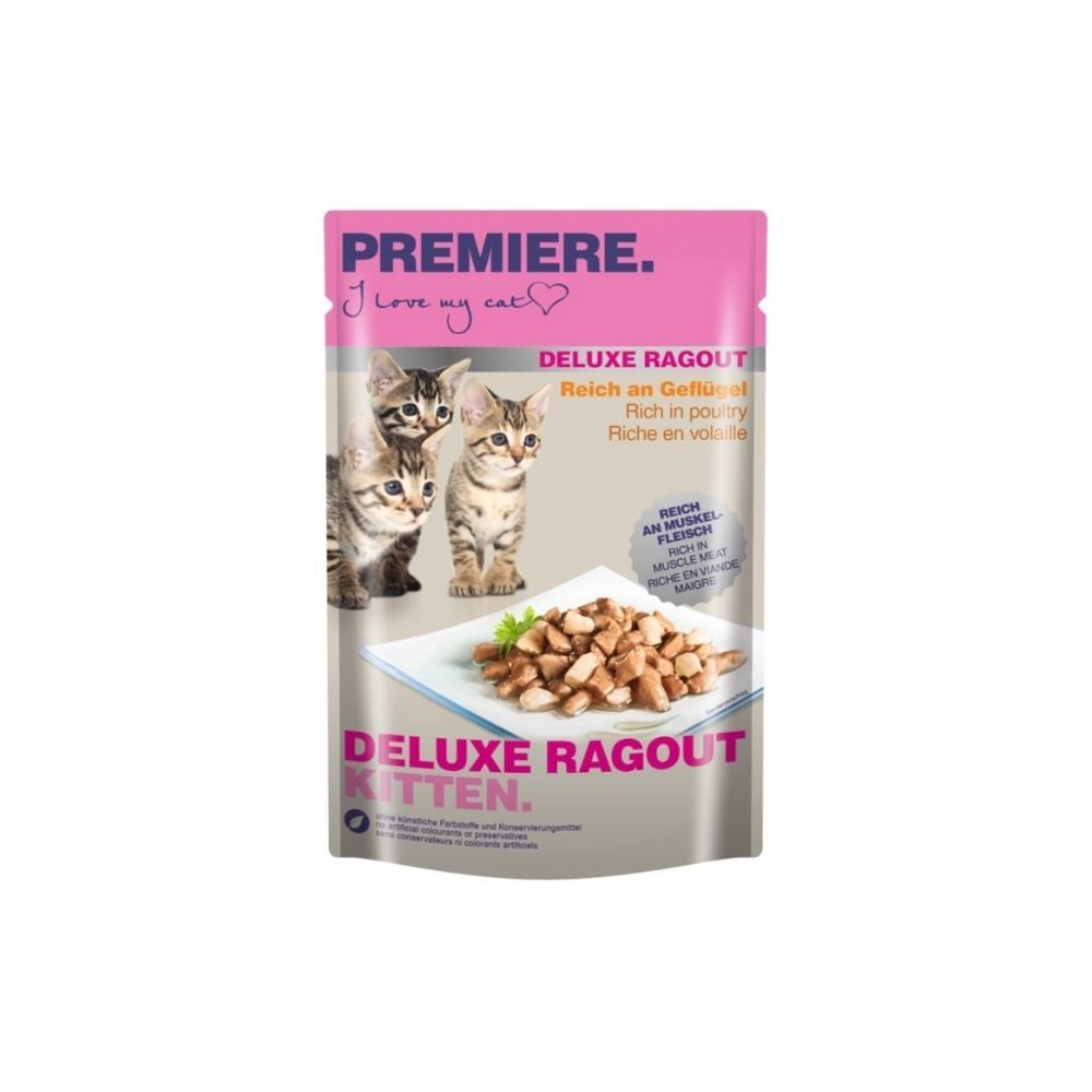 Premiere Cat Kitten Deluxe Ragu perad 85 g vrećica slika 1