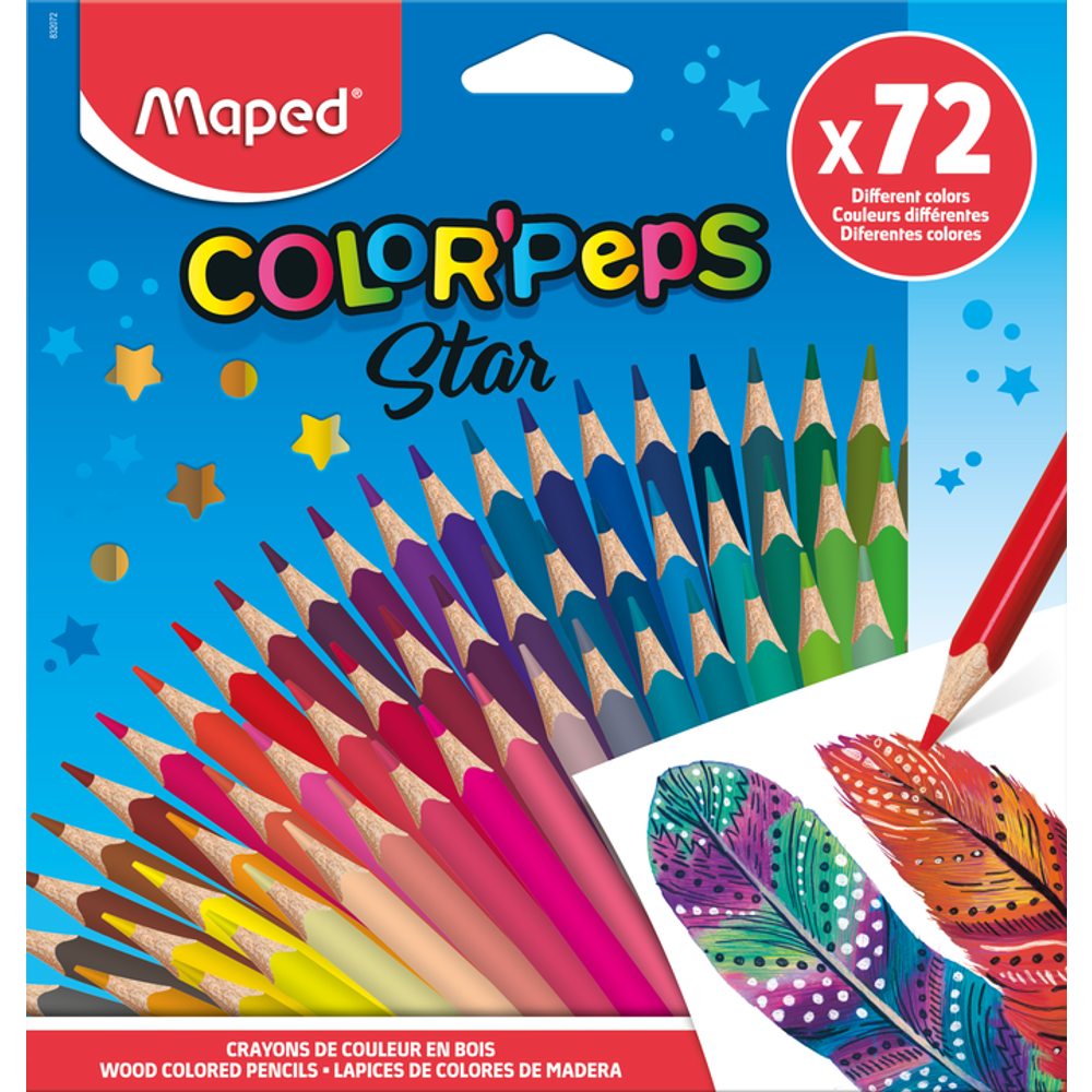 Maped drvene bojice 72/1 COLOR'PEPS Star slika 1
