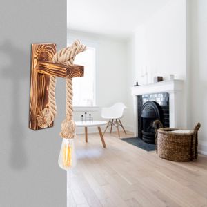 Erebos - 119-A Wooden Wall Lamp