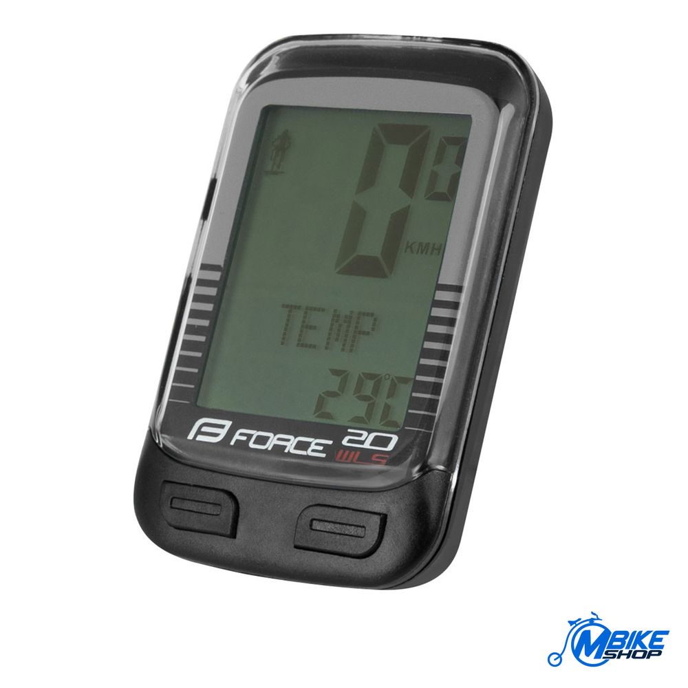 Force Brzinomjer za bicikl WLS 20F Wireless Black slika 1