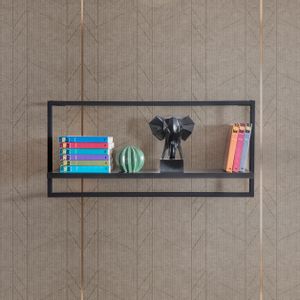 Yatay - Black Black Wall Shelf