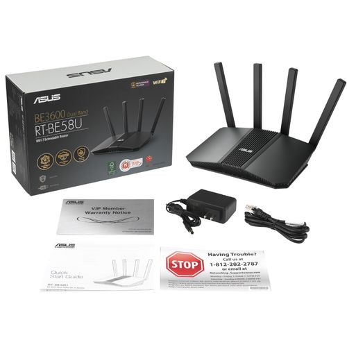 Asus RT-BE58U Dual-Band Wi-Fi 7 Router slika 3