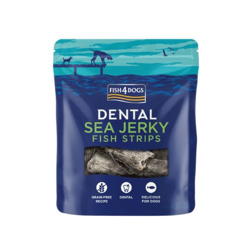 Alto Proteína Piel Pescado Fish4Dogs Sea Jerky Fish Twists - 3 Paquetes De 100 G, Premios Saludables De Piel De Pescado Para Perros 100g X 3 Paquetes