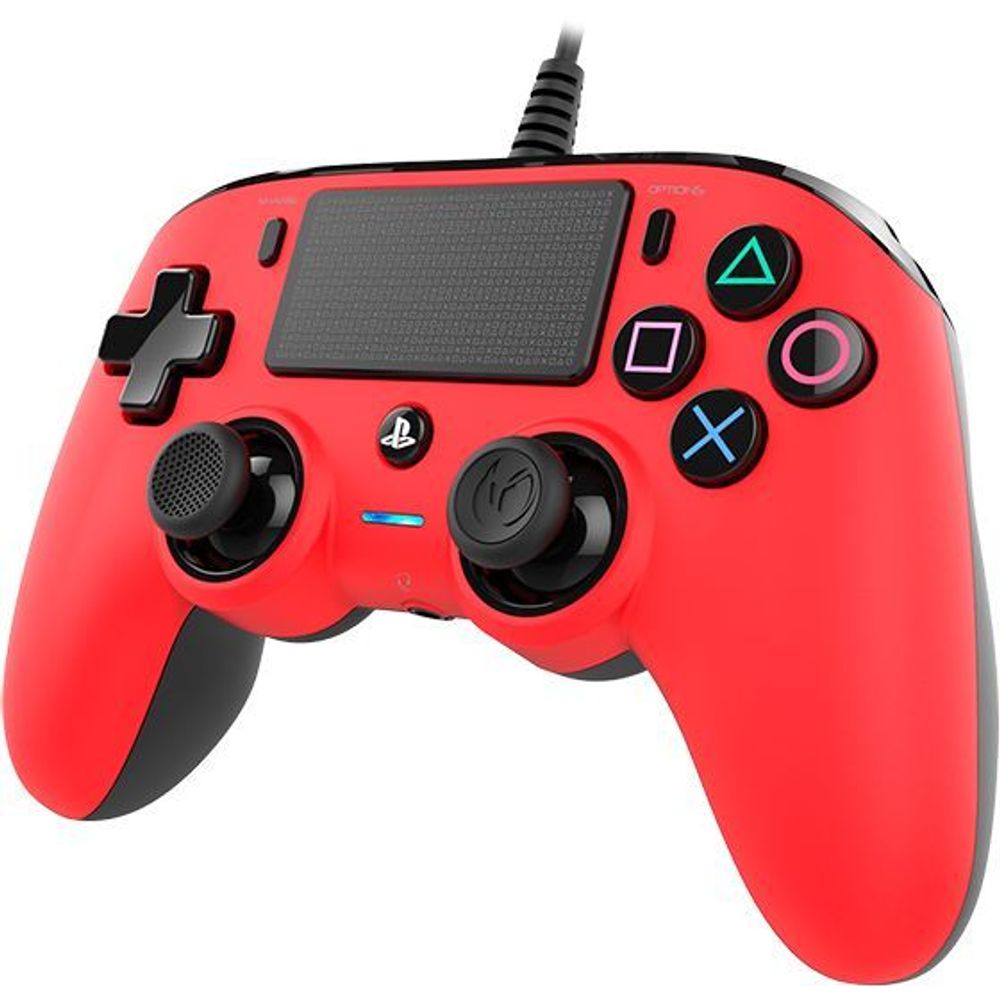 Bigben Wired Nacon Controller PS4 3m kabel (PC compatible) crveni slika 3