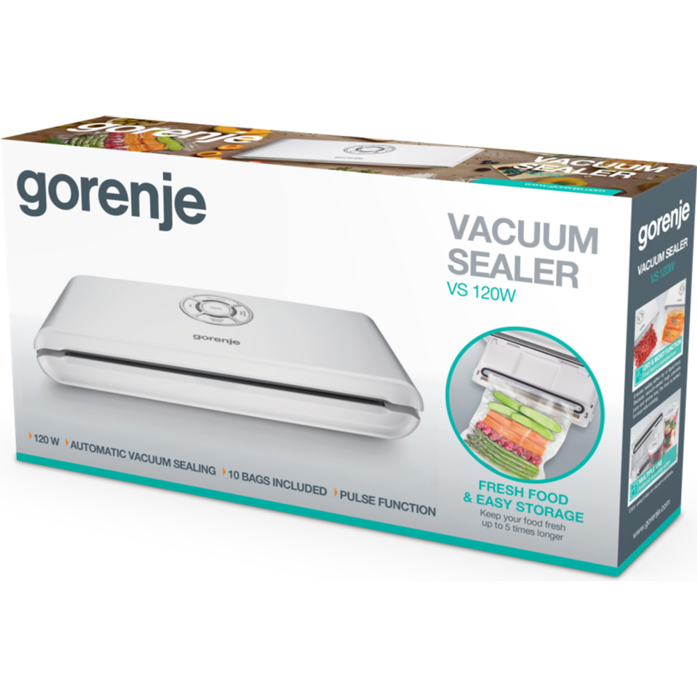 Gorenje Aparat za vakumiranje VS120W  slika 2