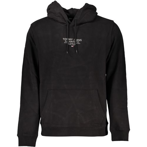 TOMMY HILFIGER MEN'S BLACK ZIPLESS SWEATSHIRT slika 1