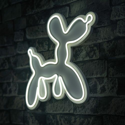 Wallity Ukrasna plastična LED rasvjeta, Balloon Dog - White slika 8