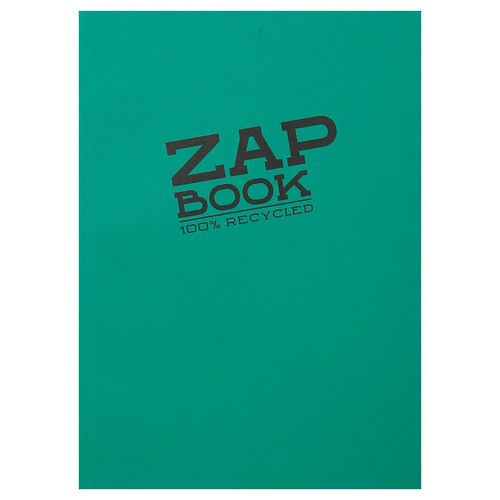 Clairefontaine Zap book A4 80gr 160L, mix boja, bjanko, 100% reciklirani papir slika 4