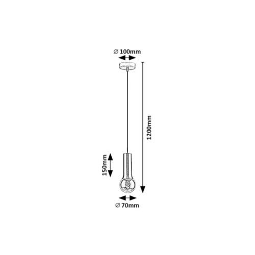 Rabalux Zuriel 72015 slika 5