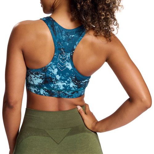 Hummel Top Hmlte Digi Sandstorm Aop Sports Bra Žene slika 4