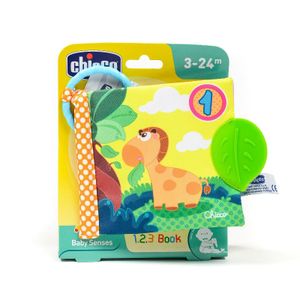 Chicco Knjiga za bebe Baby Senses 1.2.3 Book