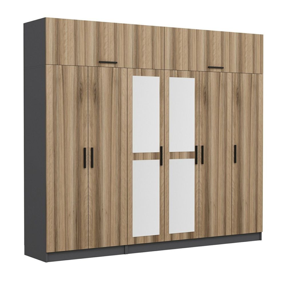 Kale - 5304 Walnut Anthracite Ormar slika 4