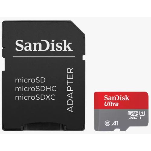 Micro SDXC SanDisk 64GB Ultra, SDSQUAB-064G-GN6MA sa adapterom slika 1