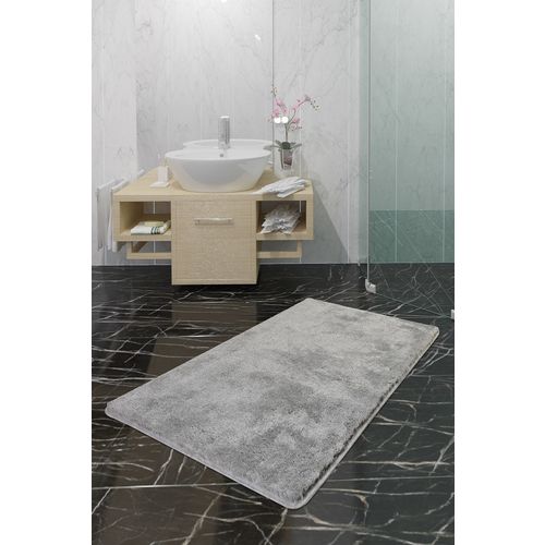 Havai - Grey (70 x 120) Grey Acrylic Bathmat slika 1