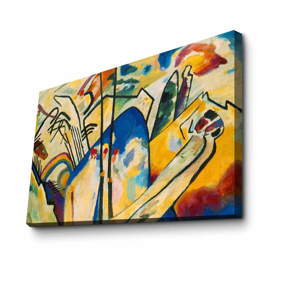 Dekorativna Platnena Slika 'Kandinsky Inspiracija' u Više Boja slika 2