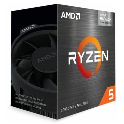 AMD CPU Desktop Ryzen 5 6C/12T 5600G (4.4GHz, 19MB,65W,AM4) box with Wraith Stealth Cooler and Radeon Graphics  slika 1