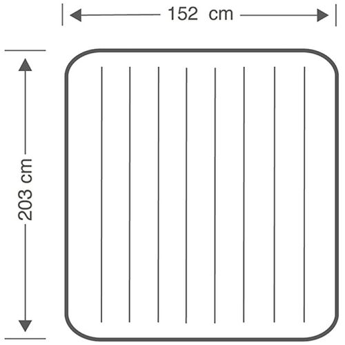 Intex 152x203x30cm DuraBeam Standard Krevet na naduvavanje slika 4