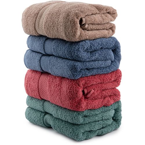 Colourful Cotton Set ručnika za kupanje (4 komada) Colorful 70 - Style 2 slika 1
