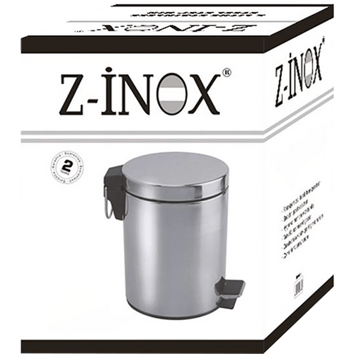 Zilan Koš za smeće sa pedalom, 5 l, INOX - ZLN6881 slika 2