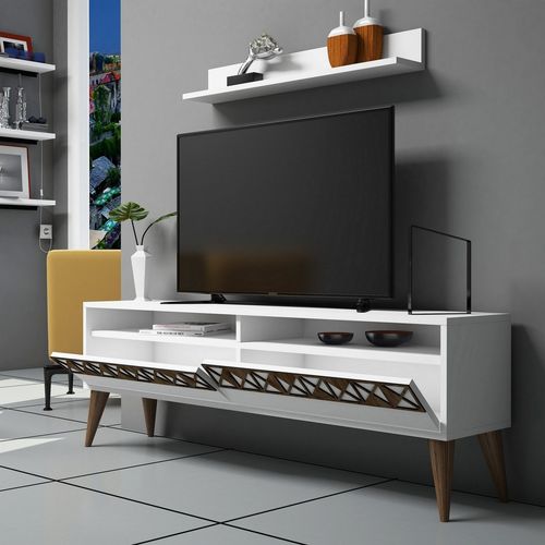 Line - White White Living Room Furniture Set slika 2