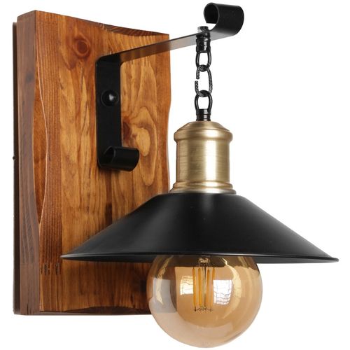 Alkım ceviz metal başlıklı aplik Black
Brown Wall Lamp slika 2