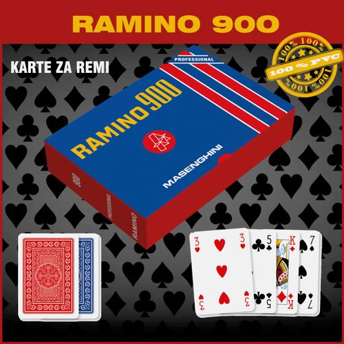 Dal Negro "RAMINO 900" karte za remi slika 1