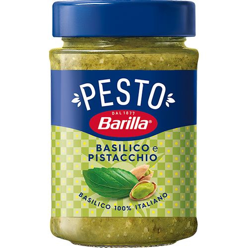 Barilla Pesto umak od bosiljka i pistacija 190 g slika 1