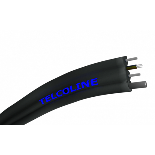 Opticki kabl 4-vlakna Telcoline 4J FTTX Flat Drop, G657A1,LSOH, indoor/outdoor, sa sajlom 1000m, 110 slika 1