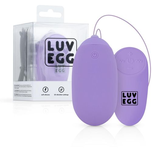 Vibrirajuće jaje LUV EGG XL, ljubičasto slika 3