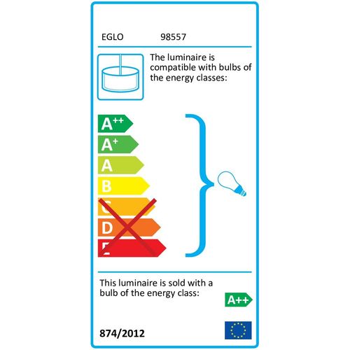 Eglo Licoroto visiLica/4, led, g9, 4x3w, krom/srebrna  slika 2