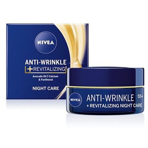 NIVEA ANTI-WRINKLE 55+ noćna krema protiv bora 50ml slika 1