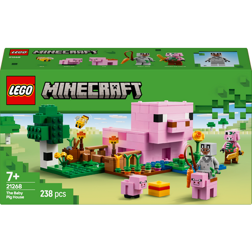 LEGO® MINECRAFT® 21268 Kuća mala svinja slika 4