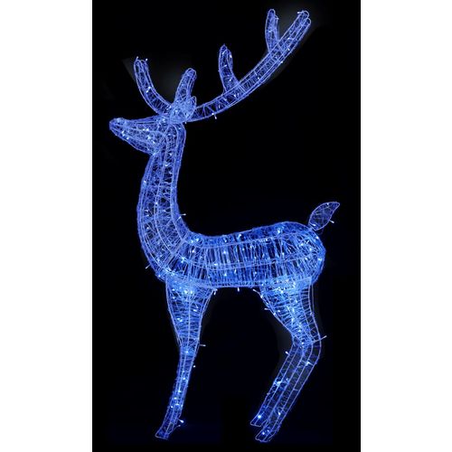 XXL akrilni božićni sob 250 LED žarulja 180 cm plavi slika 13