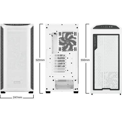 Kućište BE QUIET Shadow Base 800 DX Case Wh (P) BGW62 slika 2